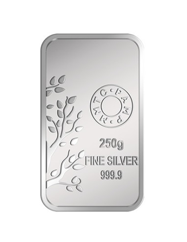 MMTC PAMP Banyan Tree Silver Bar Of 250 Gram in 999.9 Purity / Fineness