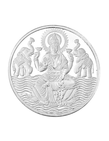 RSBL Shree Lakshmi Silver Coin 100 Grams in 999Putity 24Kt Fineness