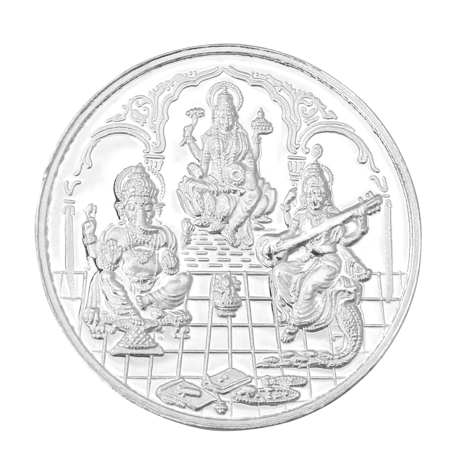 buy-trimurti-ganesh-lakshmi-saraswati-silver-coin-50-grams-online