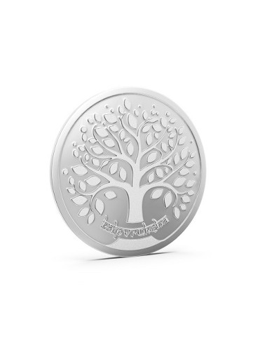 Aspect Bullion Kalpavruksh Silver Coin Of 50 Grams in 24 Karat 999 Purity / Fineness