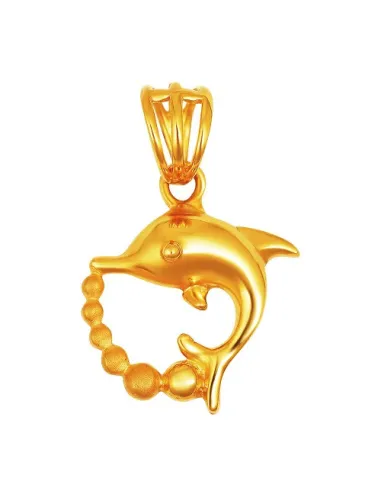 Muthoot Pappachan Swarnavarsham BIS Hallmarked Gold Dancing Dolphin Pe