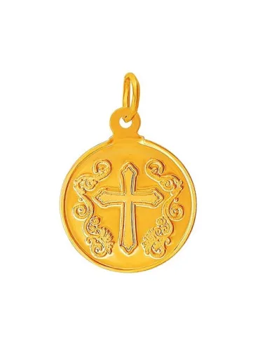 Muthoot Pappachan Swarnavarsham Gold  BIS Hallmarked Cross Pendant of