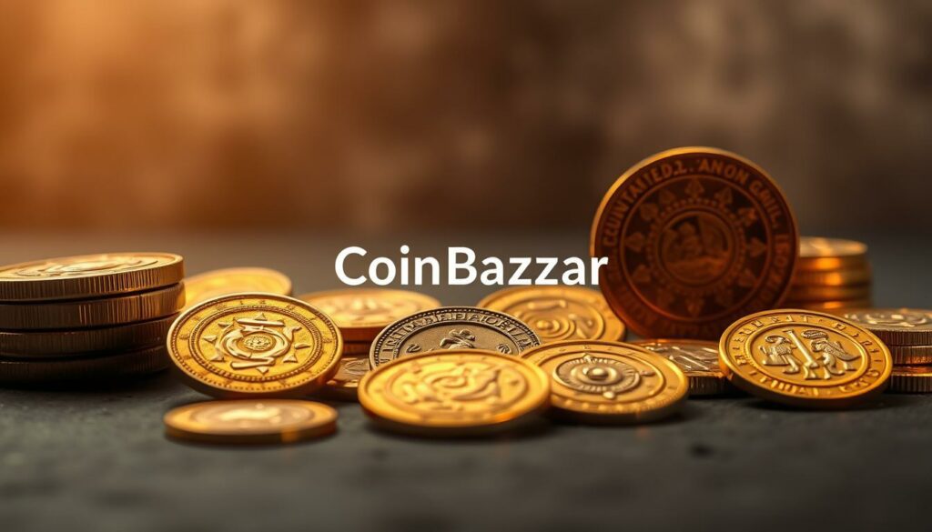 Historical gold coins from Indian culture