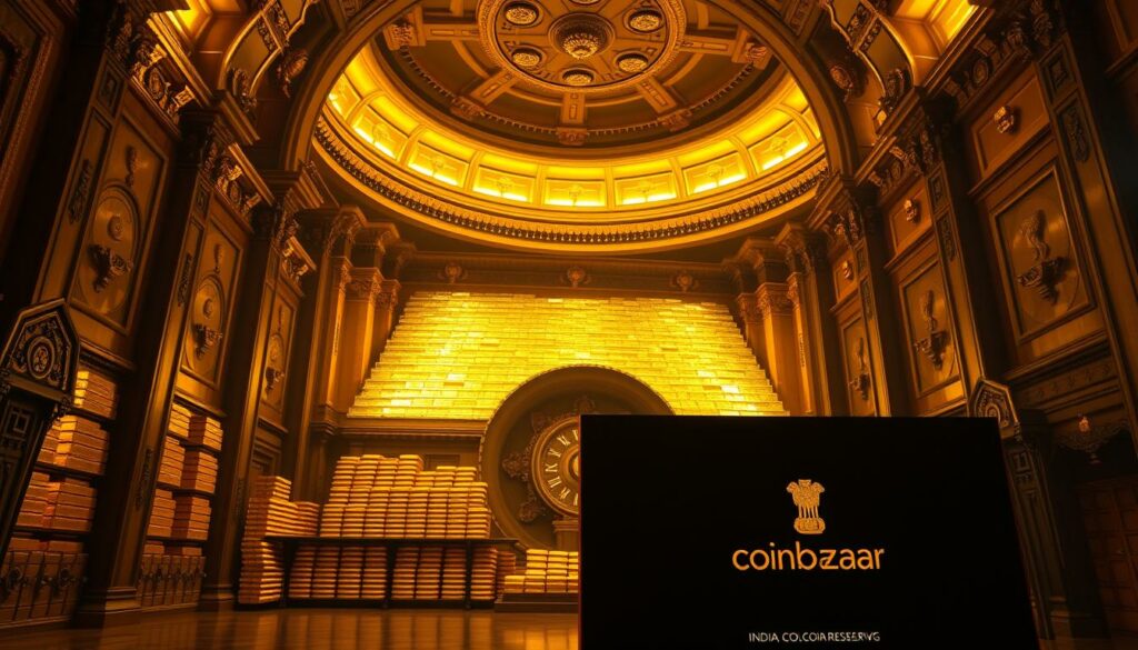 India's gold reserves bullion storage history