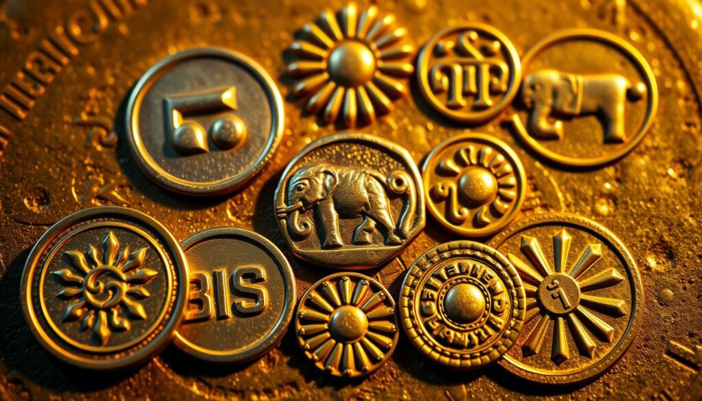 bis hallmarked jewellery symbols