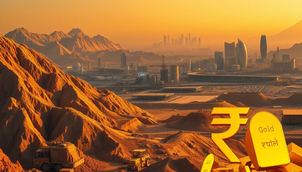global gold production