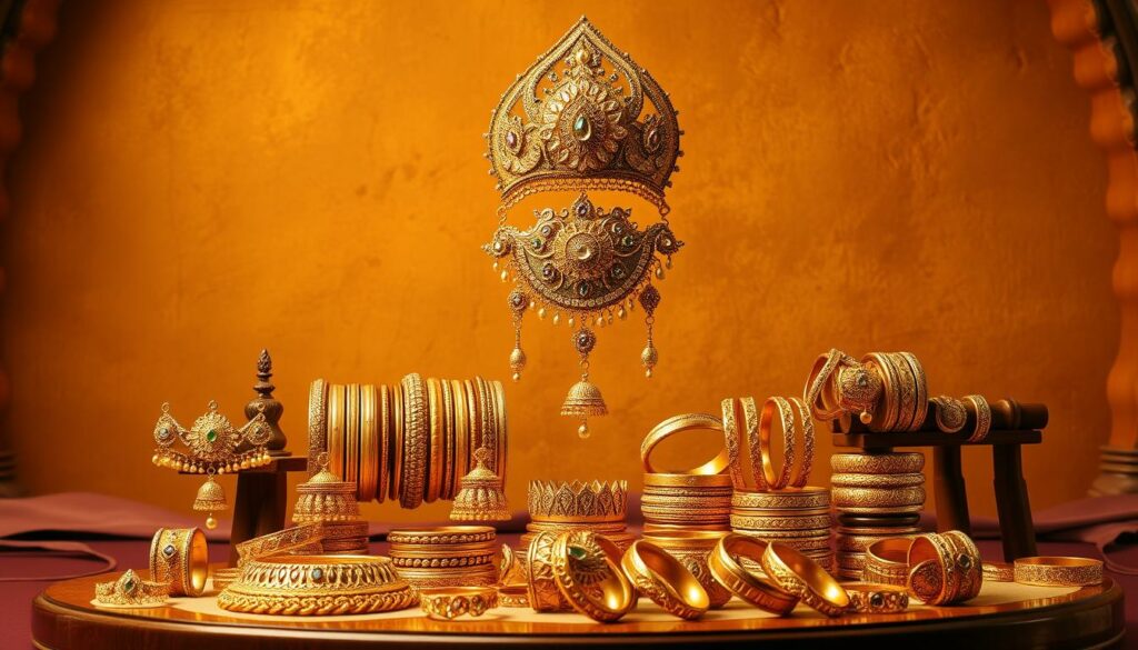 gold jewelry traditions in Indian weddings