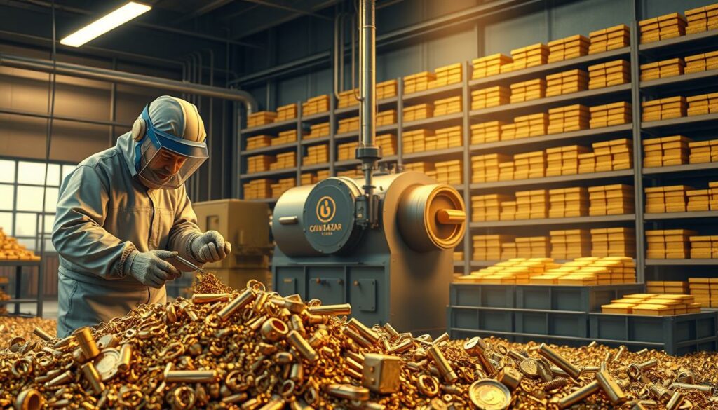 gold recycling process