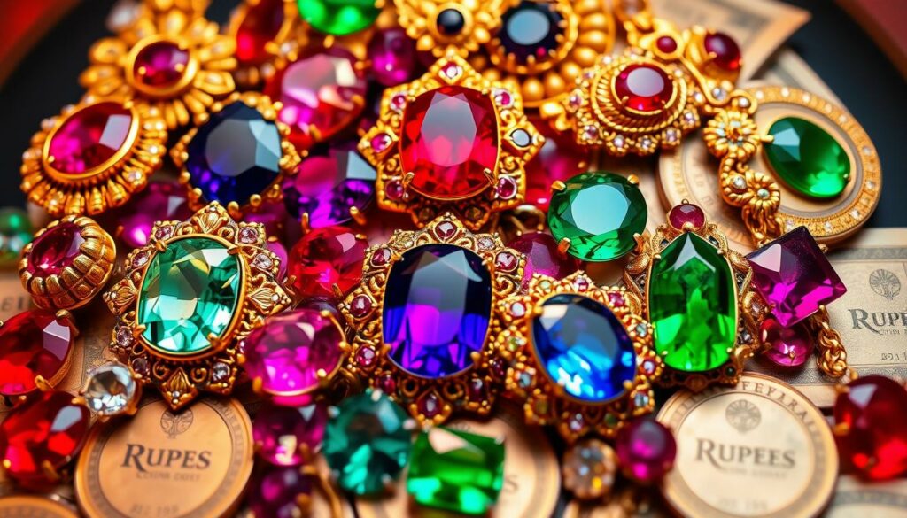 Indian gemstones in jewelry