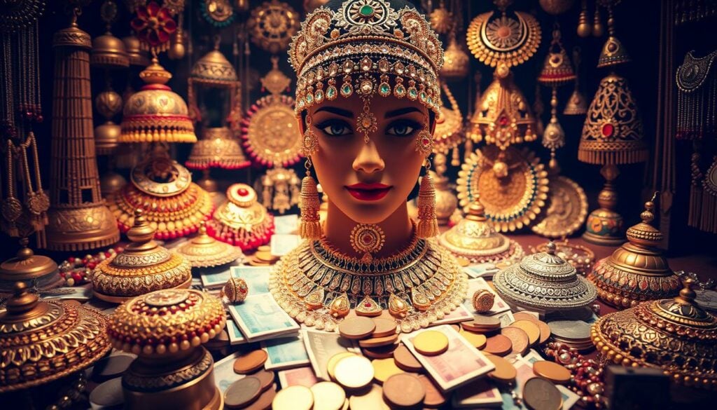 Indian traditional jewelry