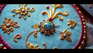 Gota Patti Embroidery in Jewellery Designs – How metallic ribbon applique from Rajasthan influences