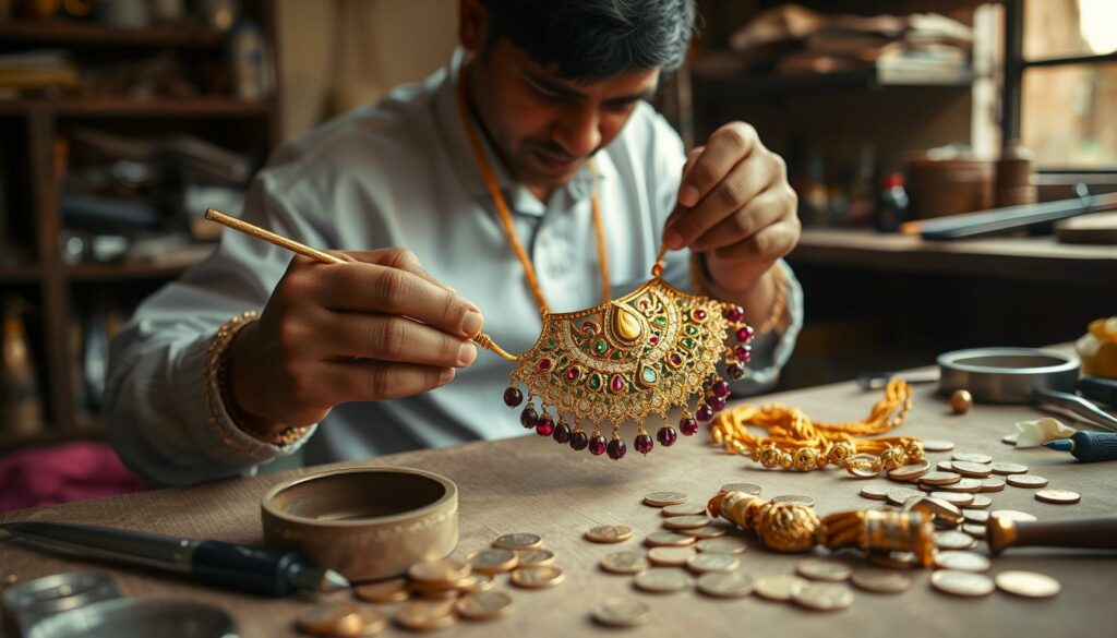 Kundan Jewellery Making Process Kundan Jewellery Making Process