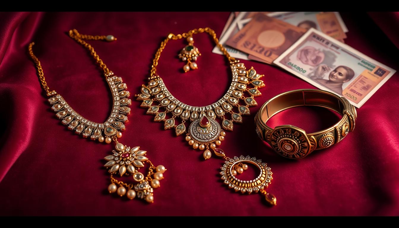 Retro Revival – Polki, 90s chokers, and Art-Deco pieces are making a strong comeback in Indian weddi
