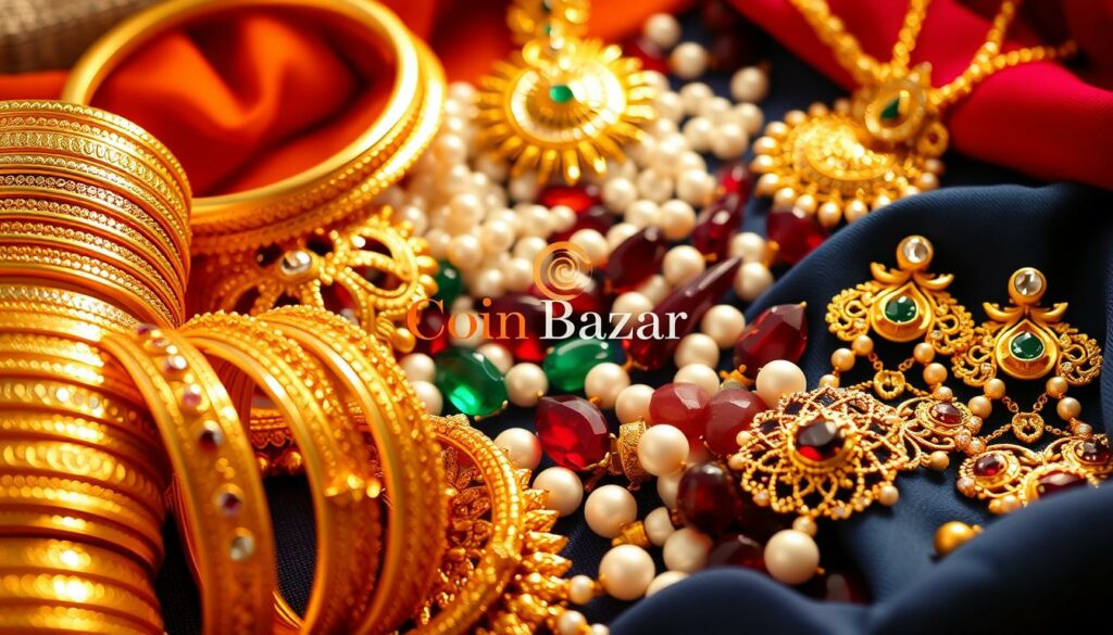ethnic indian jewelry materials