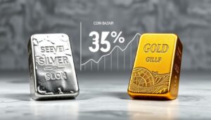 silver vs gold price comparison