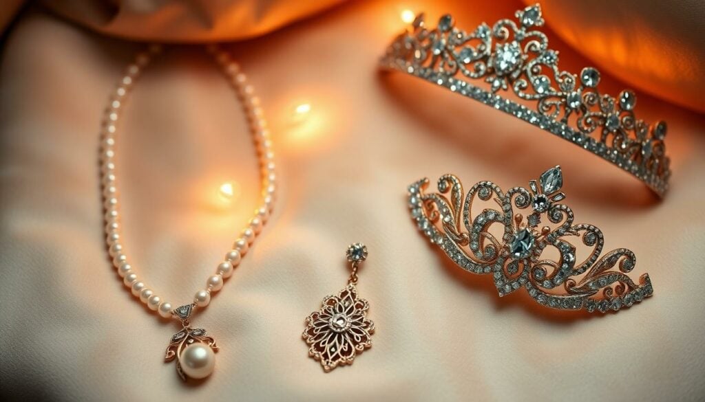 vintage-inspired bridal jewellery