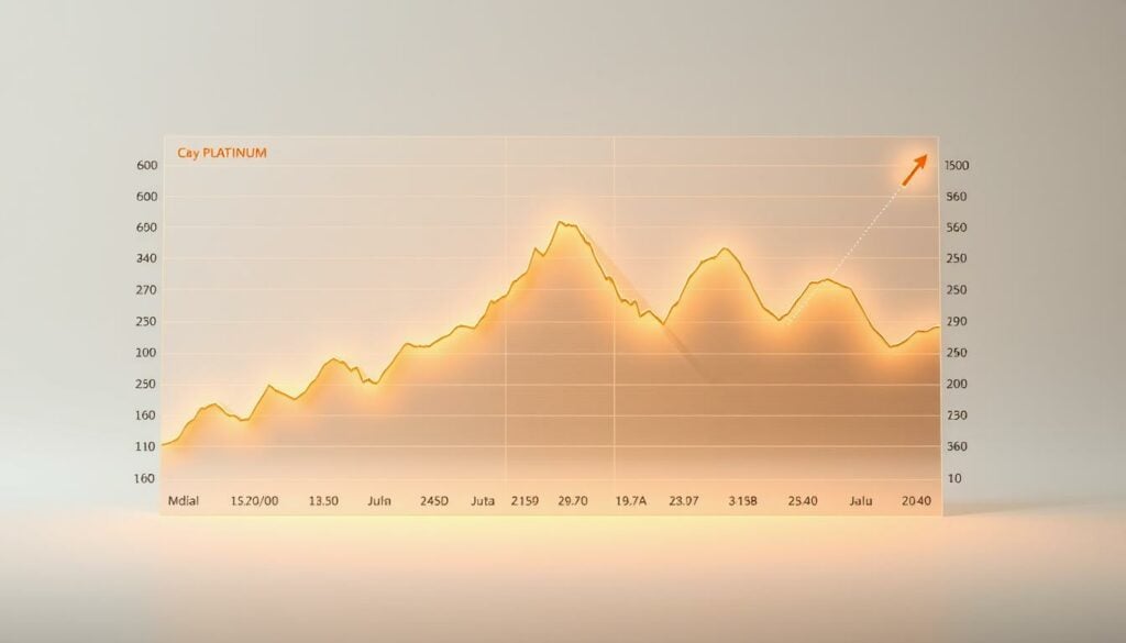 platinum price chart