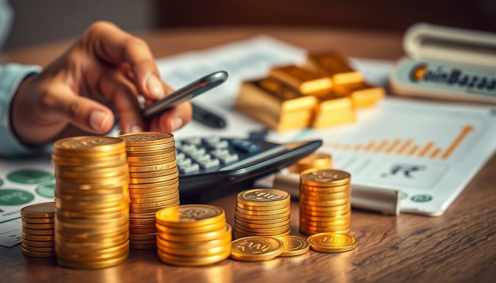 gold buying spread