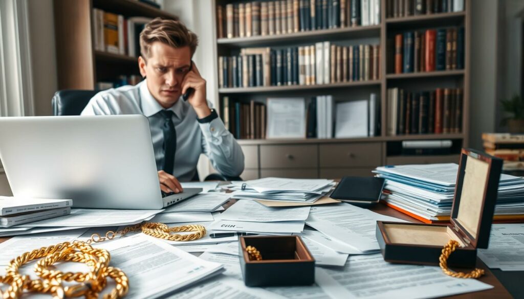 gold theft claim process