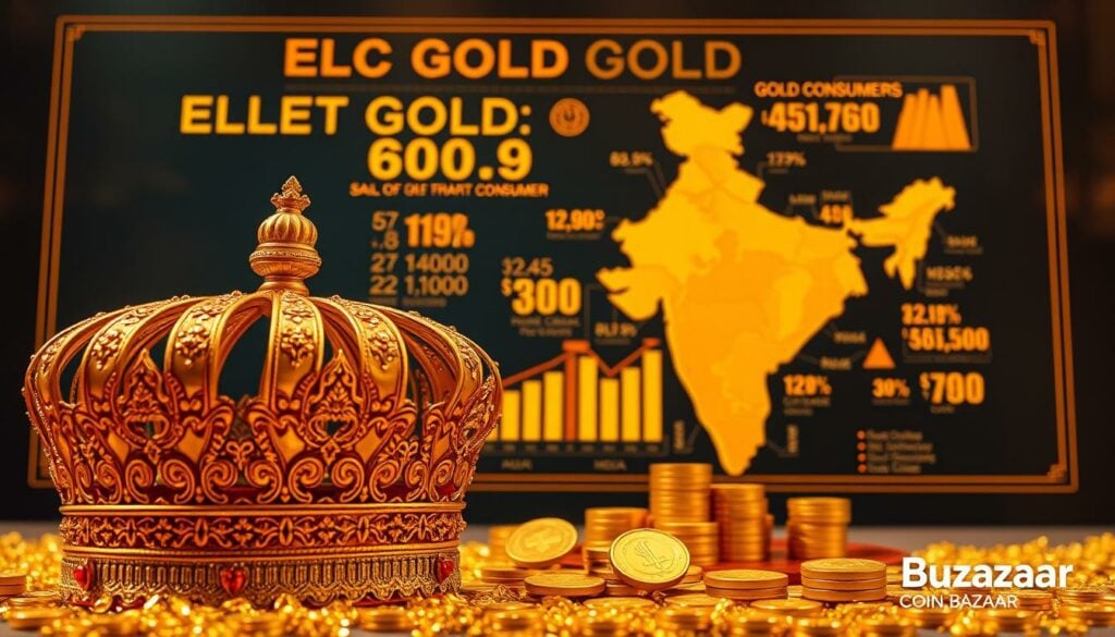 India's gold consumption statistics