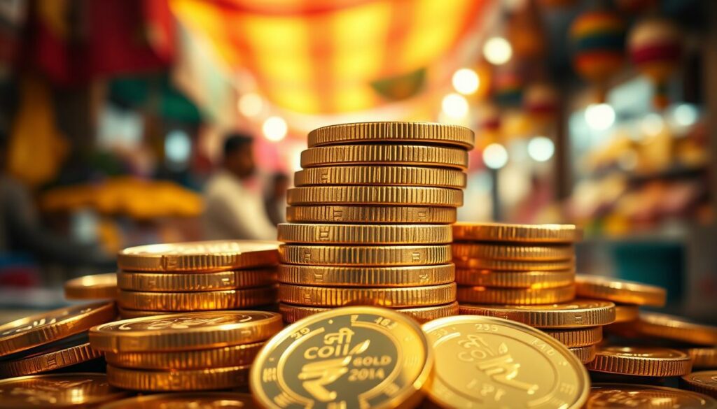 gold coins