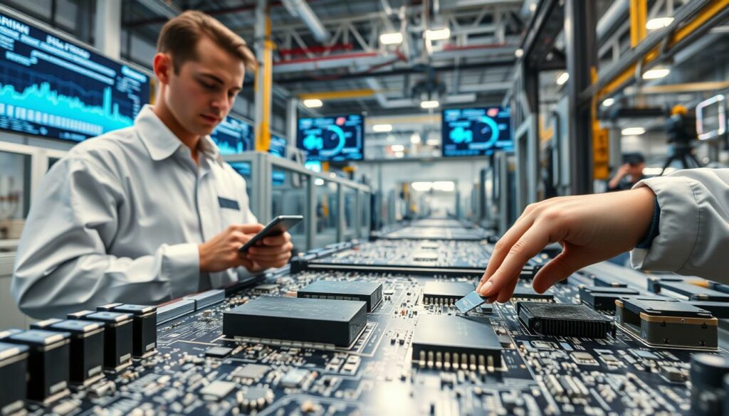Silver demand in electronics manufacturing