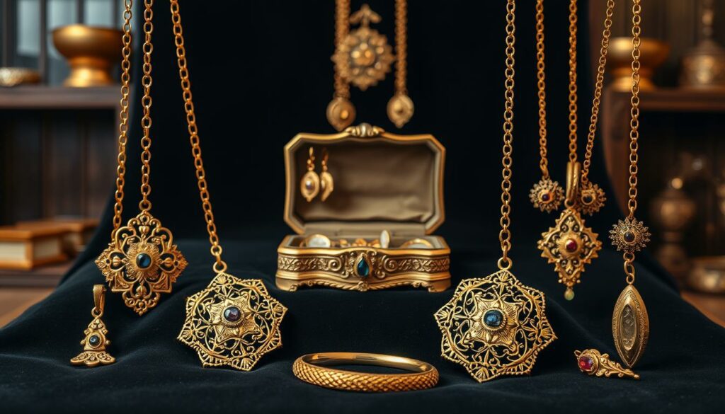 antique gold jewelry