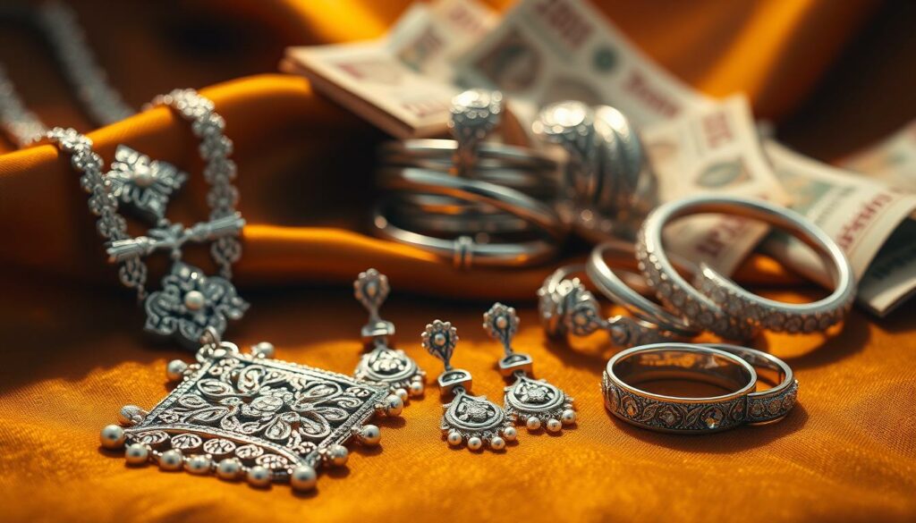 silver jewelry