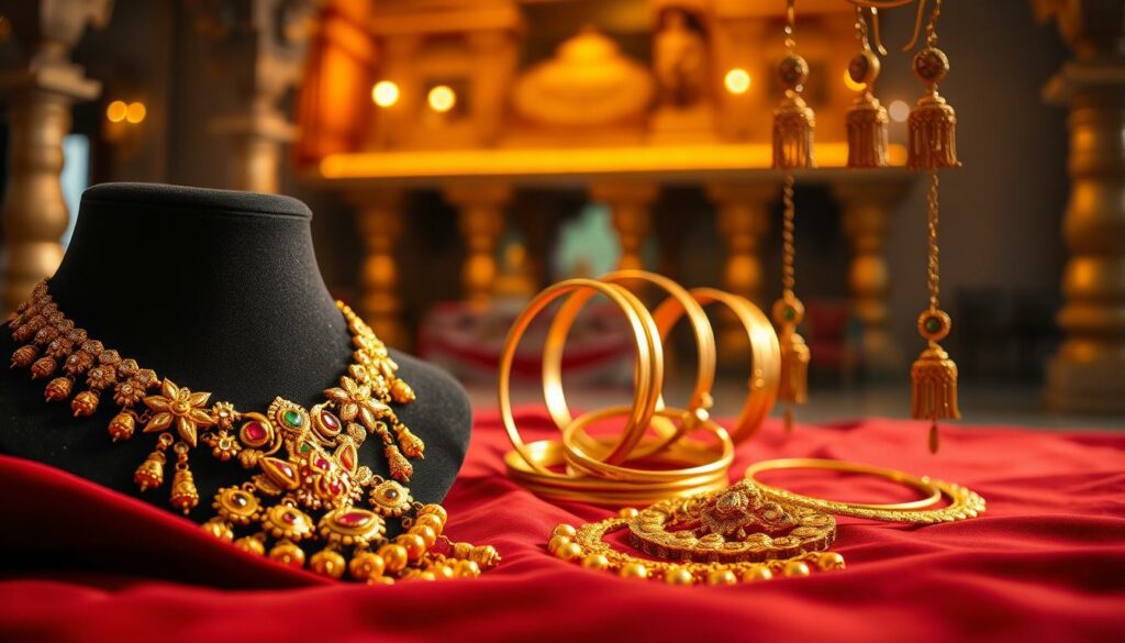 temple gold jewellery designs